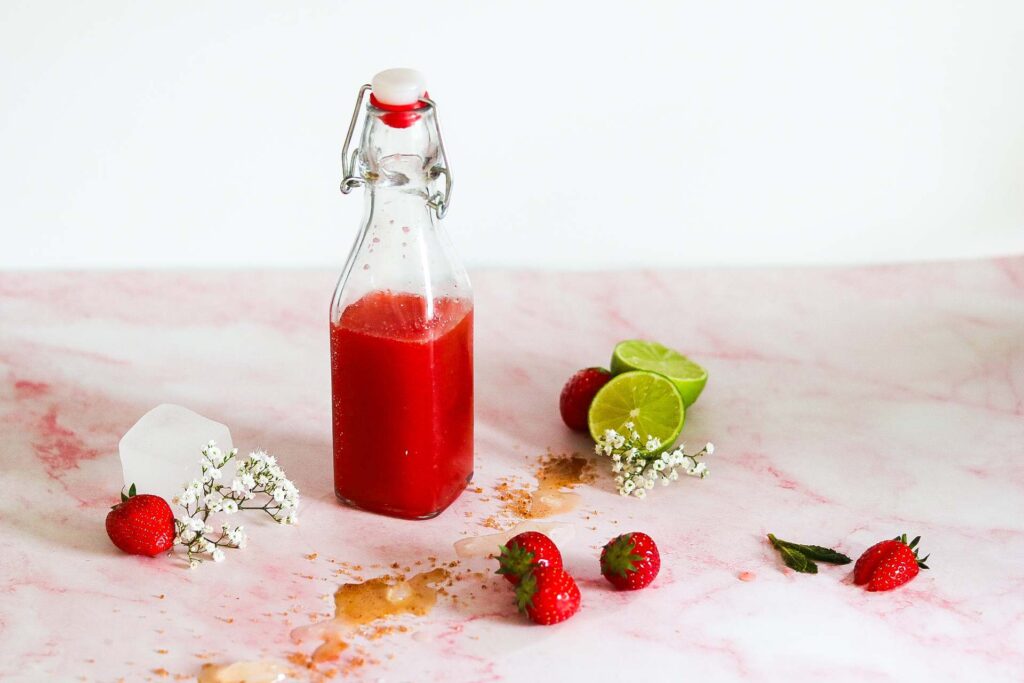 Erdbeersirup Rezept