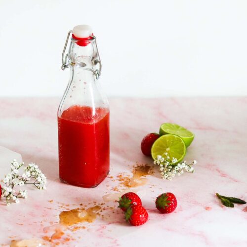 Erdbeersirup Rezept